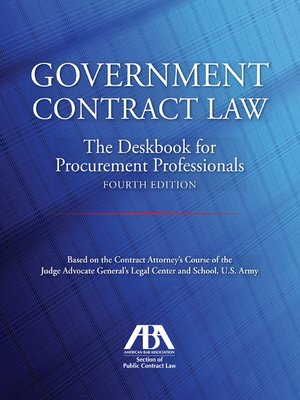 cover image of Government Contract Law